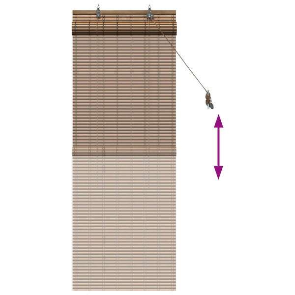 Rullaverho Ruskea 50 x 160 cm Bambu
