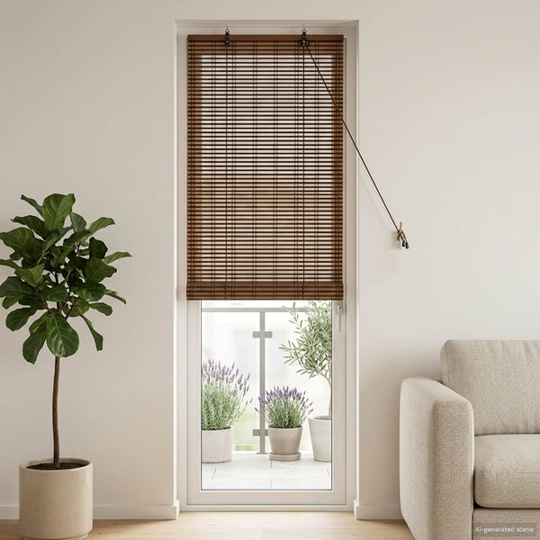Rullaverho Ruskea 70 x 220 cm Bambu