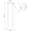 Rullaverho Ruskea 50 x 160 cm Bambu