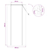 Rullaverho Luonnollinen 100 x 220 cm Bambu
