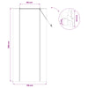 Rullaverho Luonnollinen 110 x 220 cm Bambu