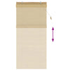 Rullaverho Luonnollinen 120 x 220 cm Bambu