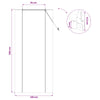 Rullaverho Luonnollinen 120 x 220 cm Bambu