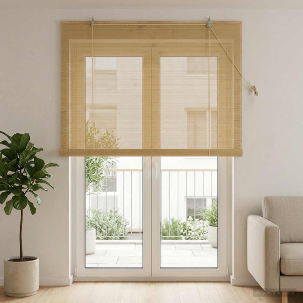Rullaverho Luonnollinen 160 x 220 cm Bambu
