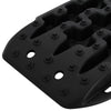 Liukuestelevy 2 kpl Musta 57,5x30,5x5,5 cm Vahvistettu nailon
