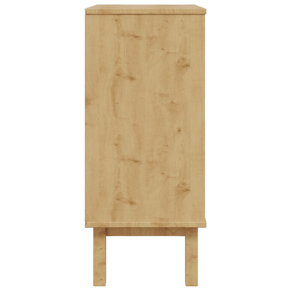 Laukkaava OTTA Musta 76,5 x 39,5 x 90 cm Täysi mänty