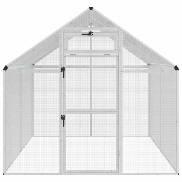 Lintuhäkki Hopea 181,5 x 221 x 173,5 cm