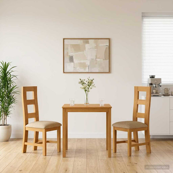 Ruokailuryhmä 3 kpl Beige Mäntypuu