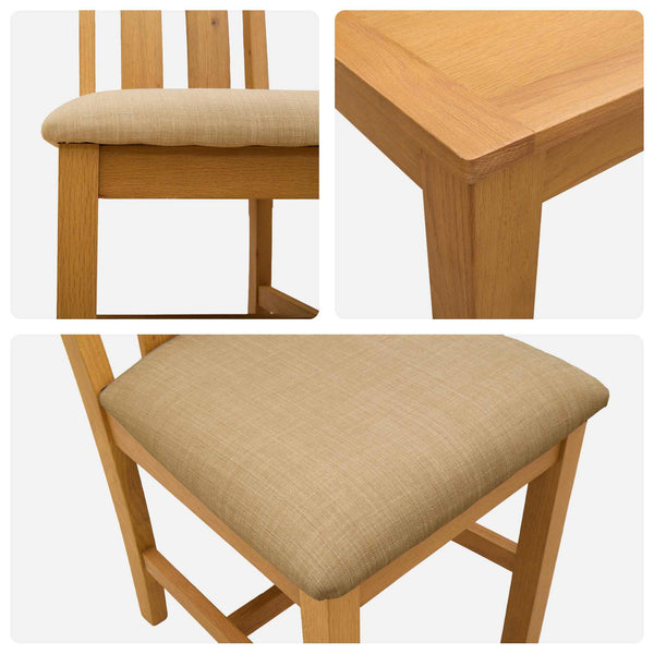 Ruokailuryhmä 3 kpl Beige Mäntypuu