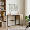 Pöytä säilytyksellä Sonoma-tammi 100 x 50 x 75 cm