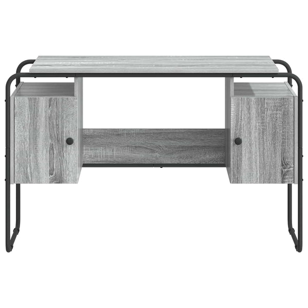 Pöytä säilytyksellä Harmaa Sonoma 120 x 50.5 x 75.5 cm