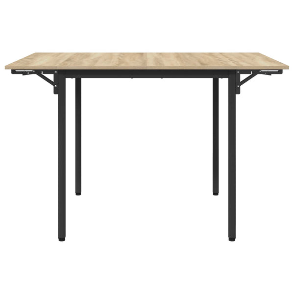 Jatkettava ruokapöytä 120 x 81,5 x 75 cm Tekninen puu