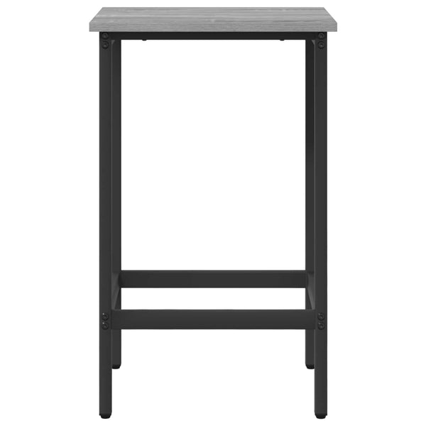 Baarijakkara 2 kpl Harmaa Sonoma 40 x 32 x 74 cm Tekninen puu