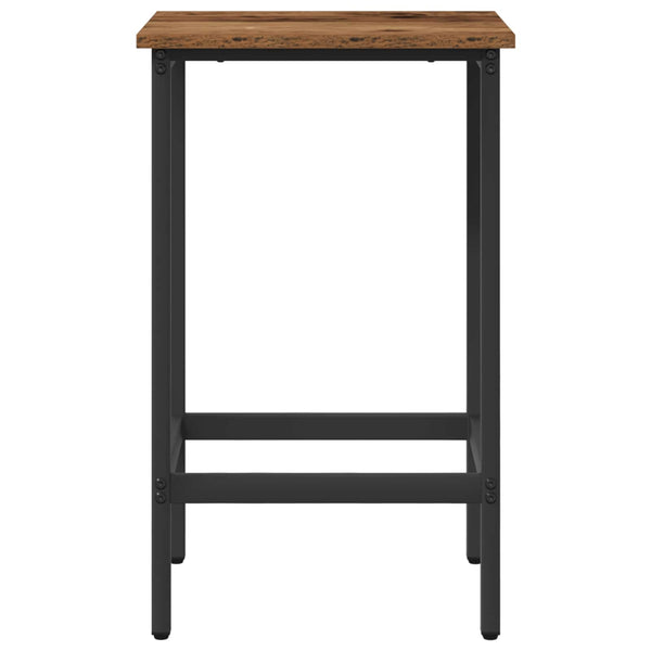 Baarijakkara 2 kpl Vanha puu 40 x 32 x 74 cm Tekninen puu