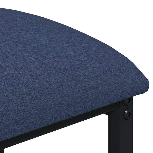 Baarijakkara 2 kpl Sininen 40 x 32 x 64 cm Tekninen puu