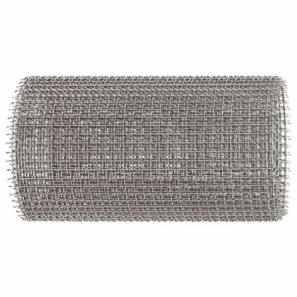 Verkkoruudun 20 x 500 cm 3 Mesh Ruostumaton teräs 201 Hopea