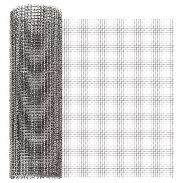 Verkkoruudun 40 x 200 cm 3 Mesh Ruostumaton teräs 201 Hopea