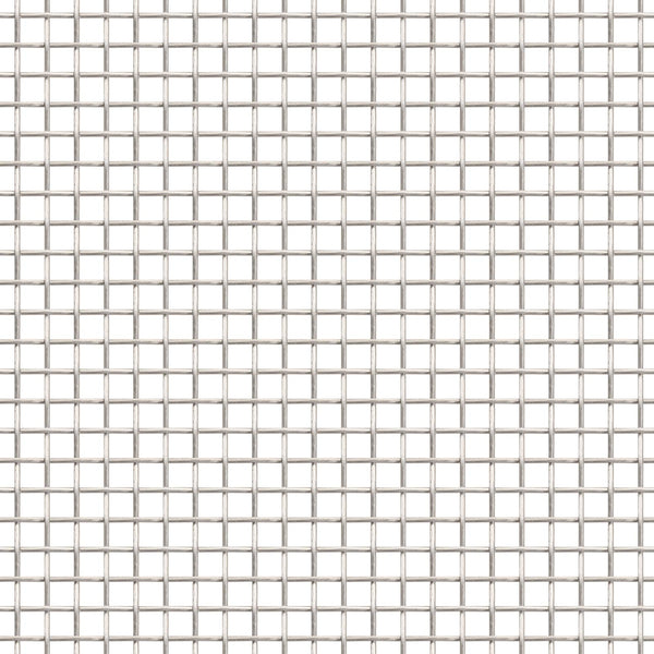 Verkkoruudun 60 x 1000 cm 6 Mesh Ruostumaton teräs 201 Hopea
