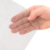 Verkkoruudun 20 x 500 cm 8 Mesh Ruostumaton teräs 201 Hopea