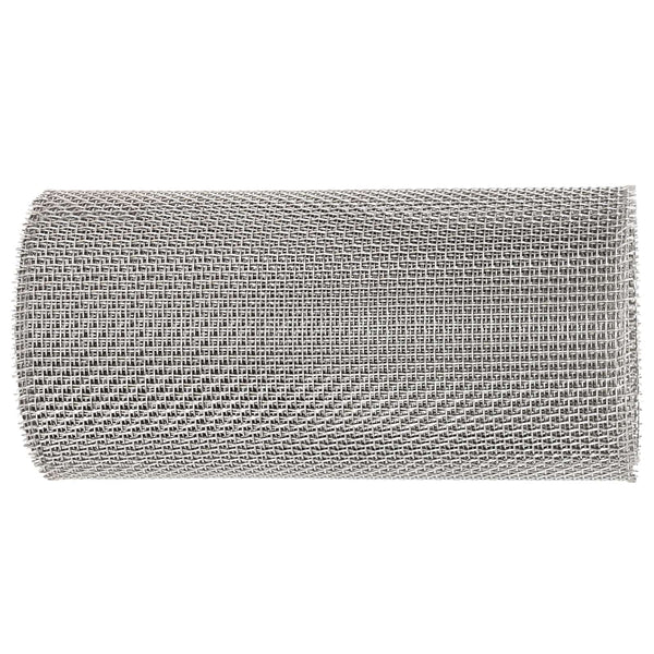 Verkkoruudun 20 x 500 cm 8 Mesh Ruostumaton teräs 201 Hopea