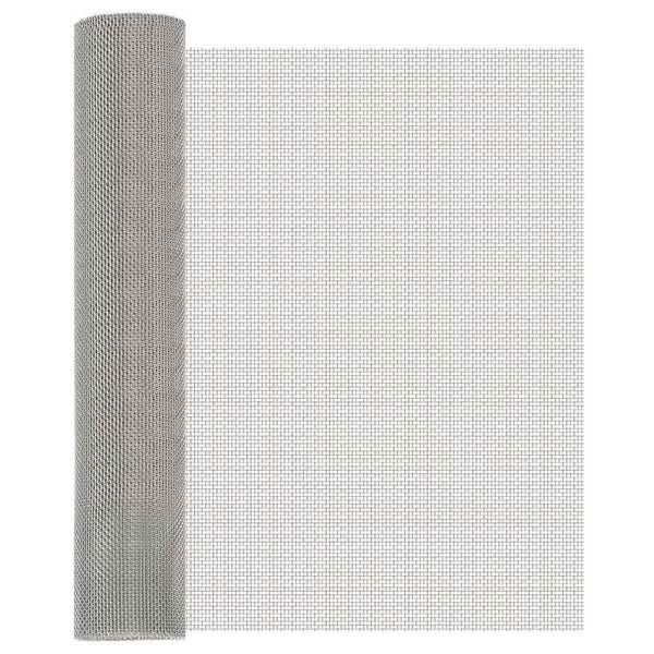 Verkkoruudun 60 x 500 cm 8 Mesh Ruostumaton teräs 201 Hopea