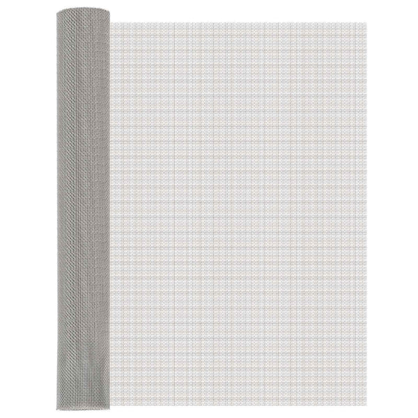 Verkkoruudun 80 x 500 cm 8 Mesh Ruostumaton teräs 201 Hopea