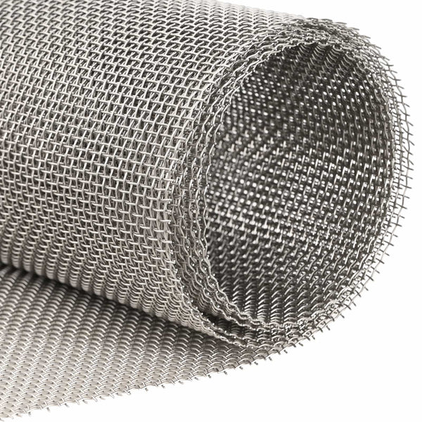 Verkkoruudun 120 x 200 cm 8 Mesh Ruostumaton teräs 201 Hopea