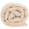 Kesäpeitto Beige 155 x 220 cm 100% Luonnollinen Kapok