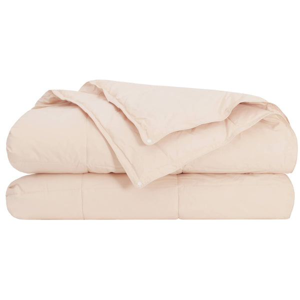 Peitto 155 x 220 cm Kaikki vuodenajat Kapok Kuitu Beige