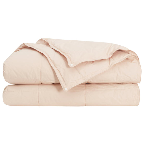 Peitto 220 x 240 cm Kaikki vuodenajat Kapok Kuitu Beige