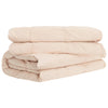 Peitto 220 x 260 cm Kaikki vuodenajat Kapok Kuitu Beige