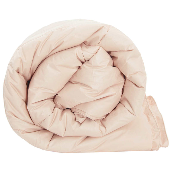 Peitto 220 x 260 cm Kaikki vuodenajat Kapok Kuitu Beige