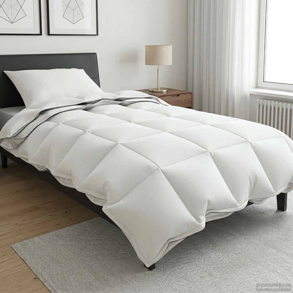 Peitto 155 x 220 cm 100% Puuvillaa valkoinen