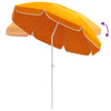 Puutarhavarjo 160 cm 170T polyesteri Oranssi
