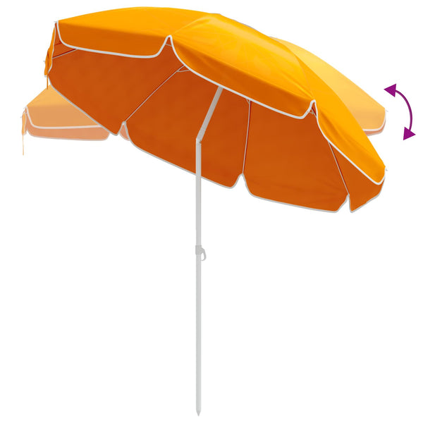 Puutarhavarjo 240 cm 170T polyesteri Oranssi