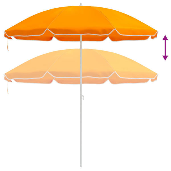 Puutarhavarjo 160 cm 170T polyesteri Oranssi
