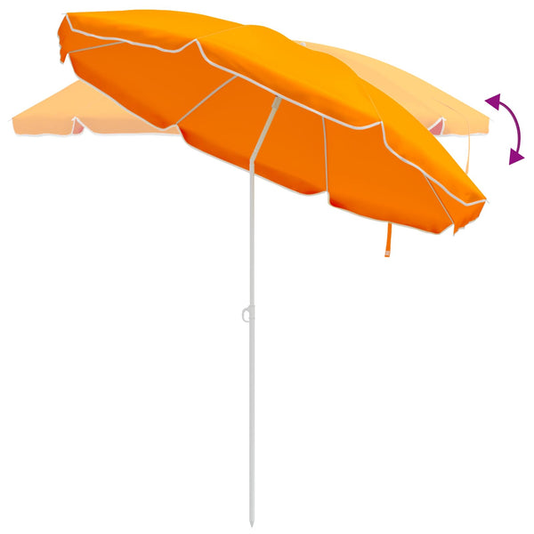 Puutarhavarjo 160 cm 170T polyesteri Oranssi