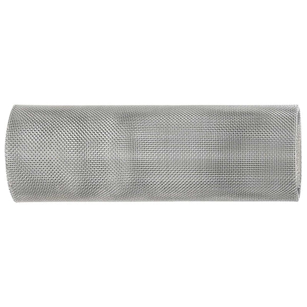Verkkoruudun 20 x 500 cm 20 Mesh Ruostumaton teräs 201 Hopea