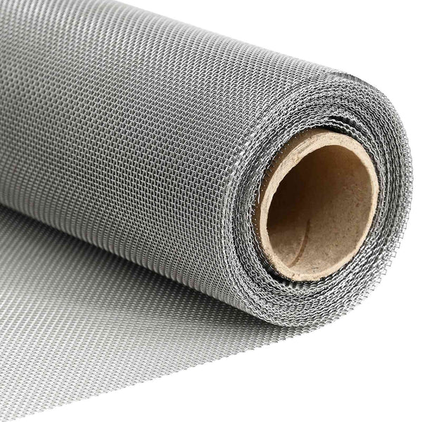 Verkkoruudun 20 x 1000 cm 20 Mesh Ruostumaton teräs 201 Hopea