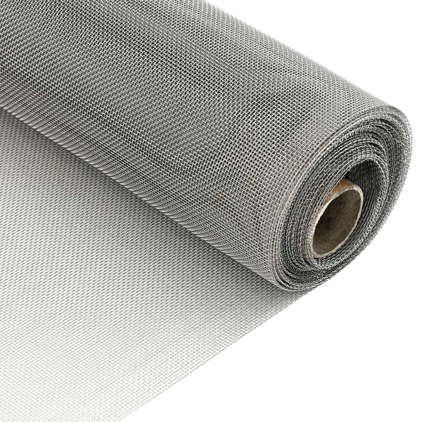 Verkkoruudun 40 x 1000 cm 20 Mesh Ruostumaton teräs 201 Hopea