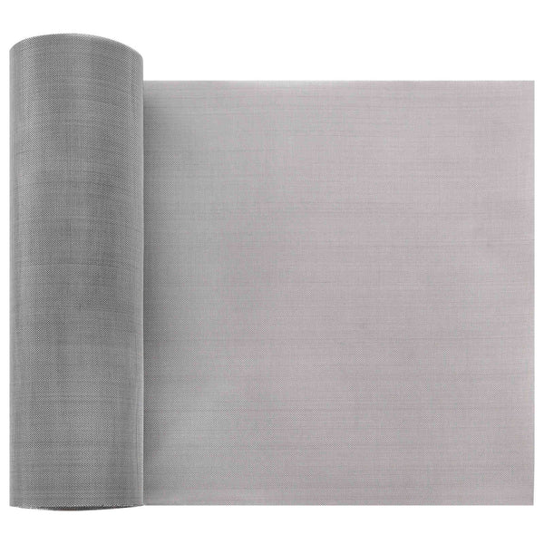 Verkkoruudun 20 x 2000 cm 60 Mesh Ruostumaton teräs 201 Hopea