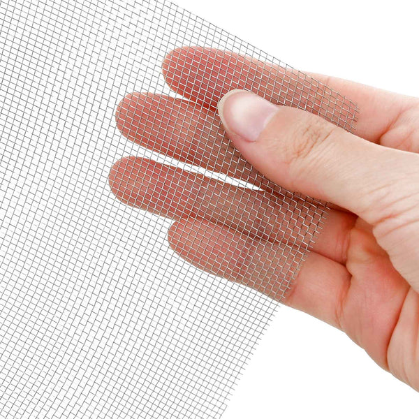 Verkkoruudun 120 x 500 cm 18 mesh Ruostumaton teräs 304 Hopea