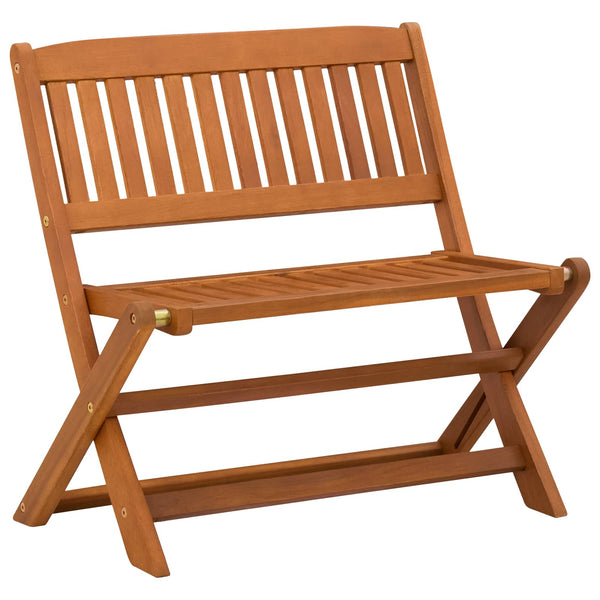 Lasten penkki 1 -Seater 61 x 38 x 57 cm Tiheä Eukalyptuspuu