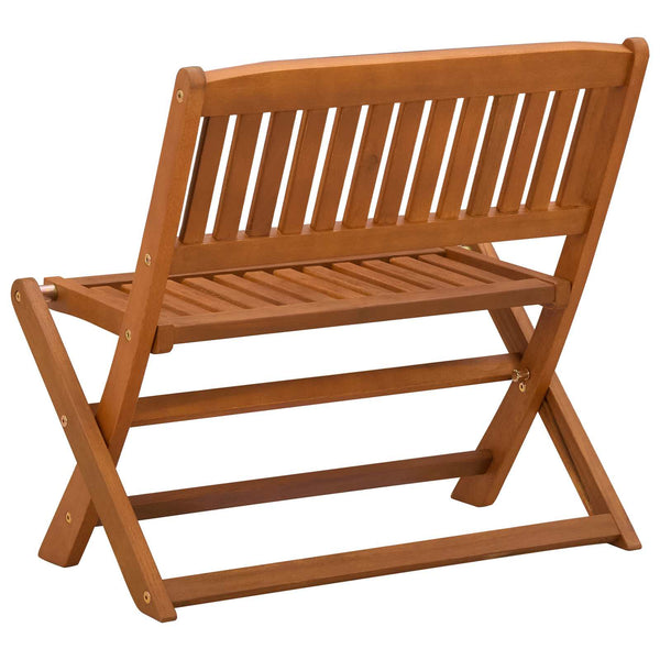 Lasten penkki 1 -Seater 61 x 38 x 57 cm Tiheä Eukalyptuspuu