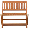 Lasten penkki 1 -Seater 61 x 38 x 57 cm Tiheä Eukalyptuspuu