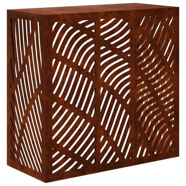 Ilmastointilaitteen suoja Ruosteinen 110 x 50 x 105 cm