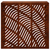 Ilmastointilaitteen suoja Ruosteinen 110 x 50 x 105 cm