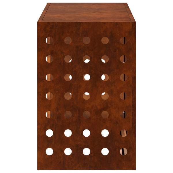 Ilmastointilaitteen suoja Ruosteinen 90 x 40 x 60 cm