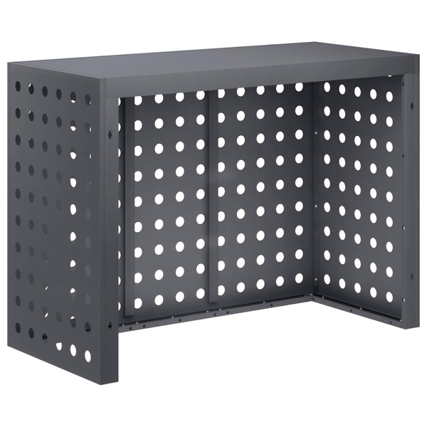 Ilmastointilaitteen suoja Antrasiitti 110 x 50 x 80 cm Teräs