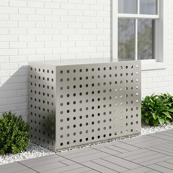 Ilmastointilaitteen suoja Hopea 110 x 50 x 80 cm